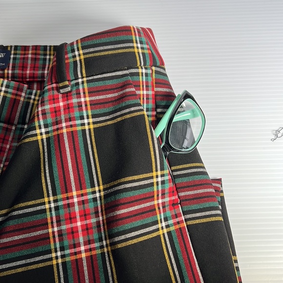 J. CREW STEWART PLAID RUBY PANT / 6 - Picture 8 of 12